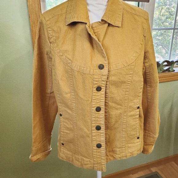 Christopher & Banks Jackets & Blazers - Christopher and Banks jacket. Mustard. Size large